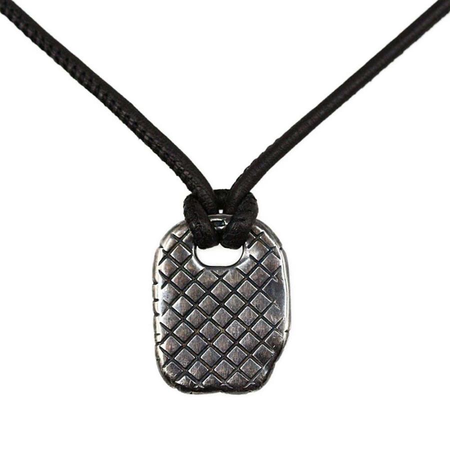 【極美品】BOTTEGA VENETA イントレチャート ネックレス 正規品】【美品】BOTTEGA VENETA イントレチャート ネックレス
