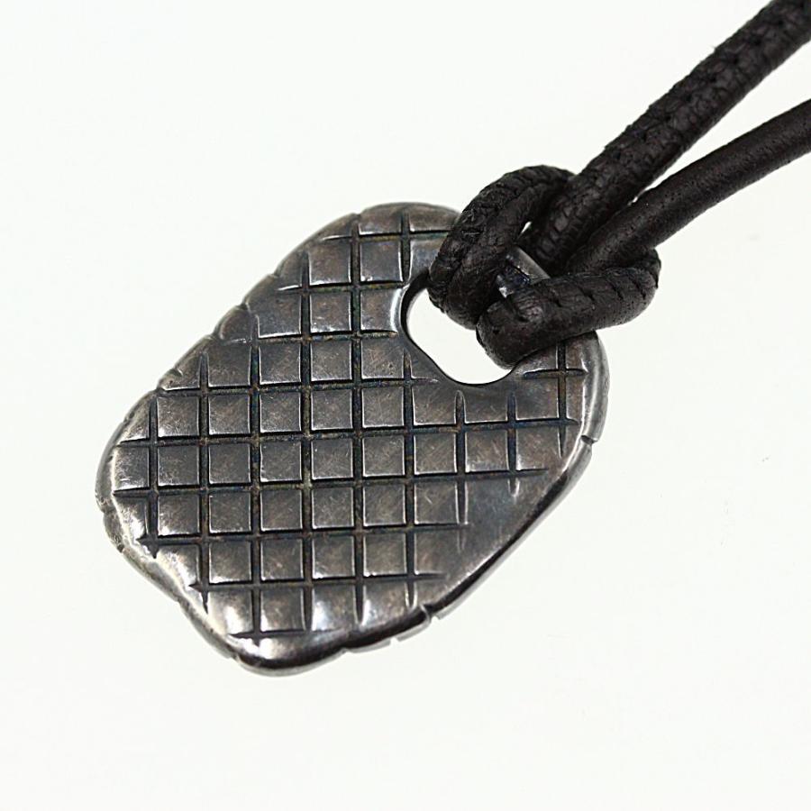 【極美品】BOTTEGA VENETA イントレチャート ネックレス 正規品】【美品】BOTTEGA VENETA イントレチャート ネックレス