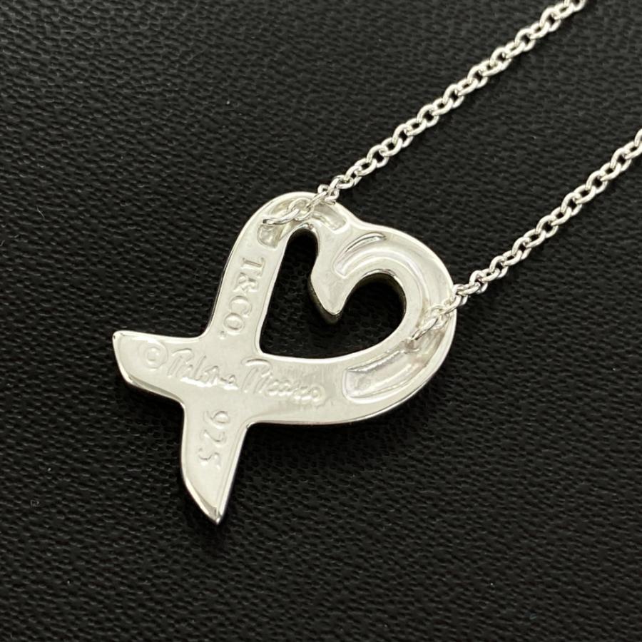 新品仕上 ティファニー パロマピカソ ラビングハート SV925 ネックレス ティファニー TIFFANY&CO. パロマ・ピカソ ラビング ハート