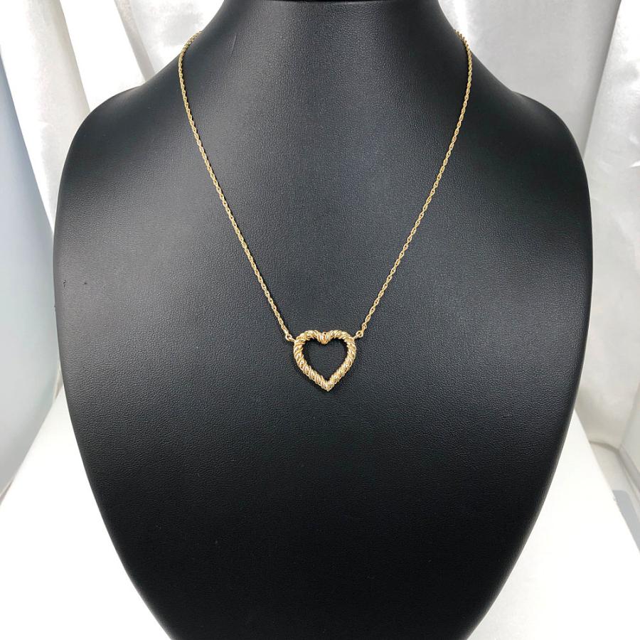 ティファニーTIFFANYツイストハートネックレス TIFFANY&Co.（ティファニー） ツイストハートネックレス・ペンダント