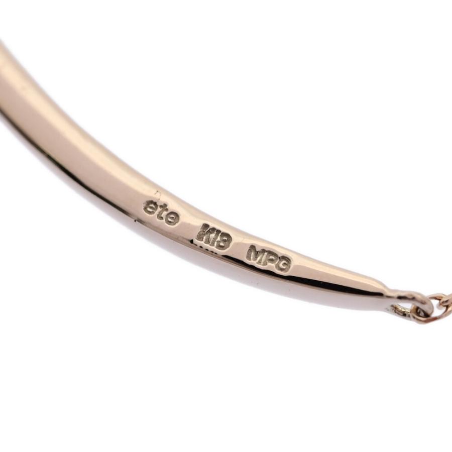 エテ　ゴールド バータイプネックレス Amazon | (エテ) ete K18YG レイヤー バー ネックレス 261067