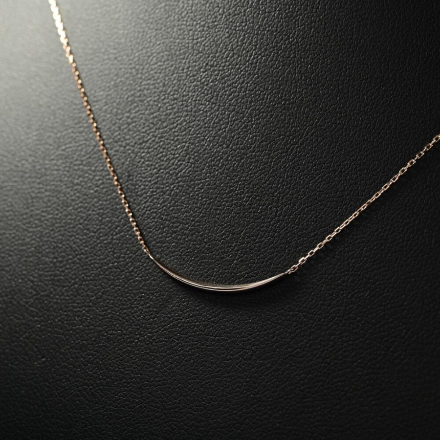 ete シンプル バーネックレス ゴールド ete シンプルバー ネックレス