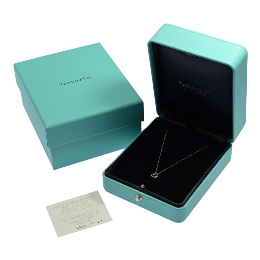 美品・箱袋付き✨ティファニー　ネックレス　オープンハート　ペレッティ　Lサイズ TIFFANY&Co.（ティファニー） TIFFANY ＆ Co. エルサペレッティ