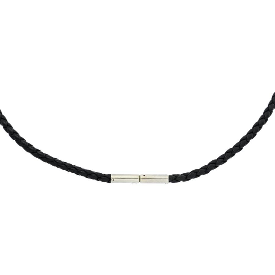 美品✨  ジョージジェンセン 編み込み レザーチョーカー 美品✨Georg Jensen ジョージジェンセン 編み込み レザーチョーカー