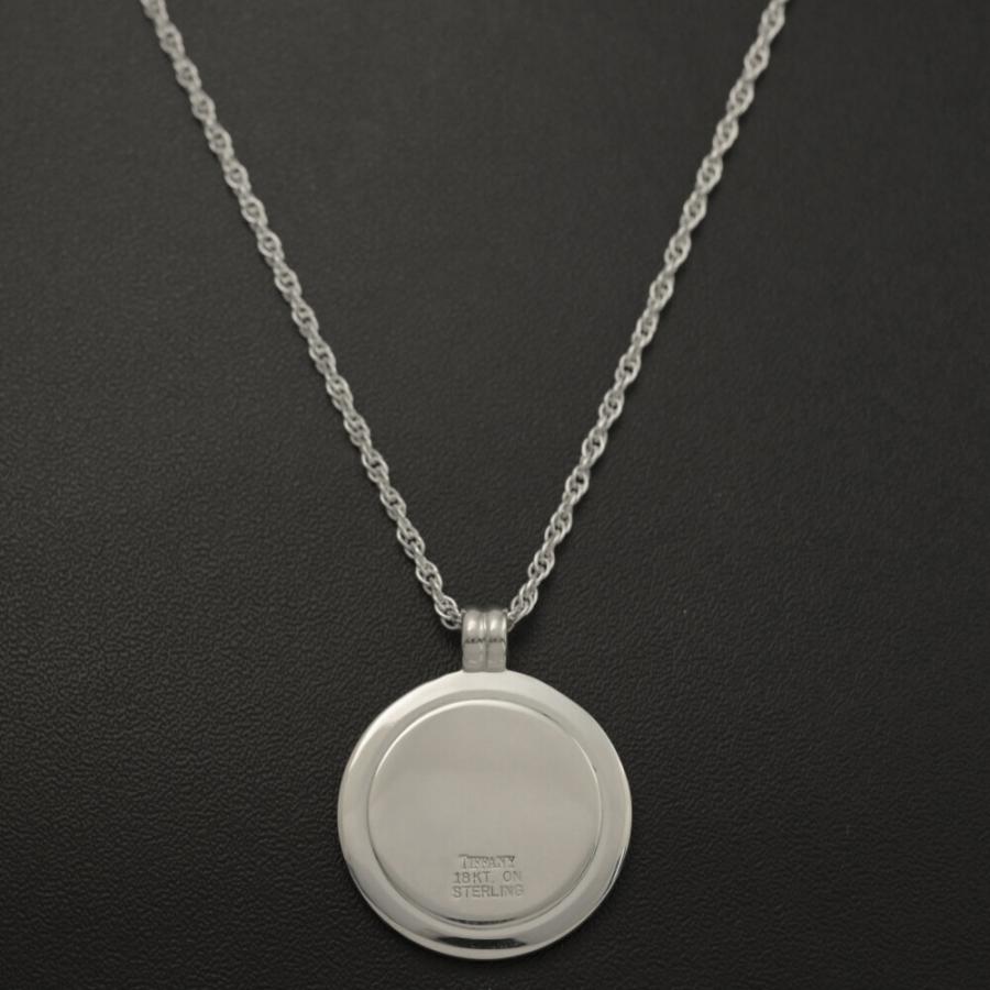 ティファニー TIFFANY セントクリストファー ネックレス コンビ TIFFANY&Co.（ティファニー） セントクリストファー ネックレス 18KT