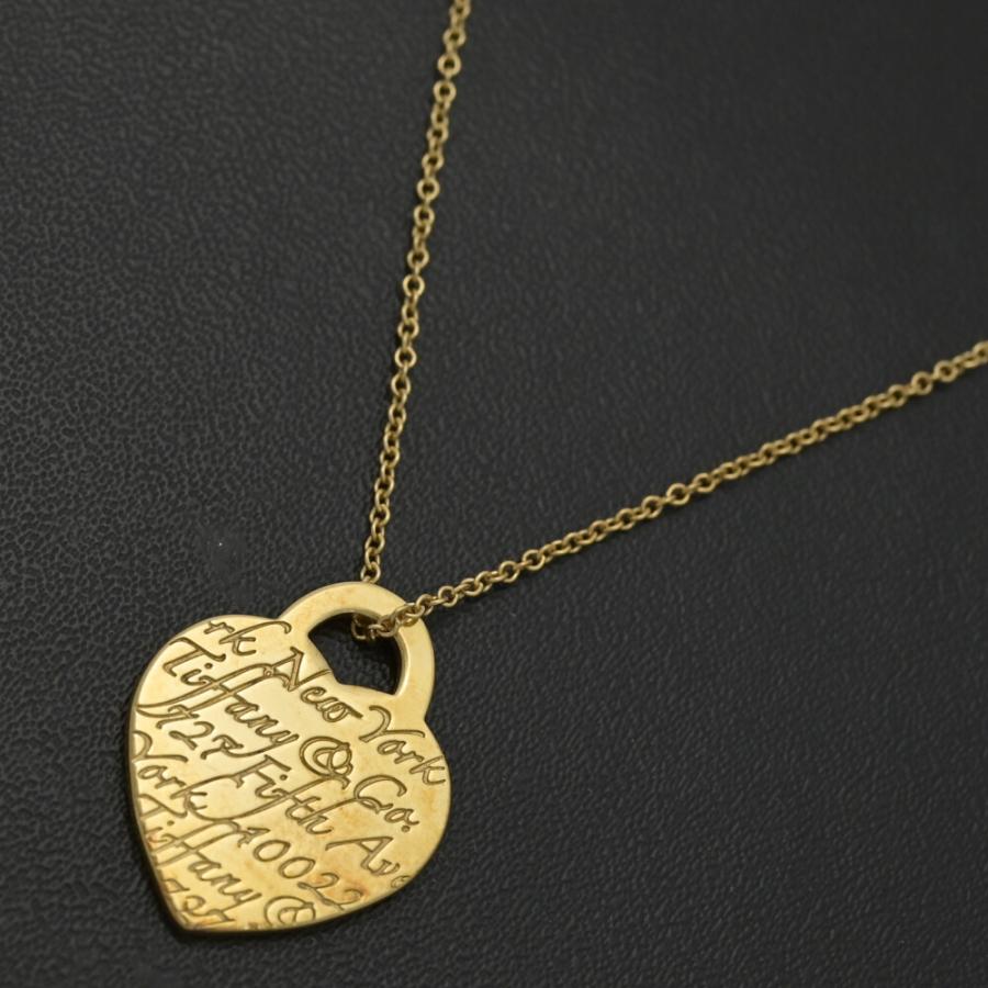 Tiffany & Co. ノーツハート　ネックレス TIFFANY&Co.（ティファニー） (ラスト1点) TIFFANY ＆ Co. ノーツ
