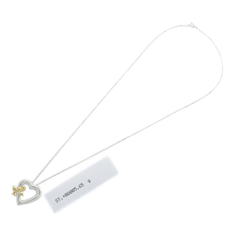 TIFFANY&Co.（ティファニー） 美品 ハートリボン ネックレス