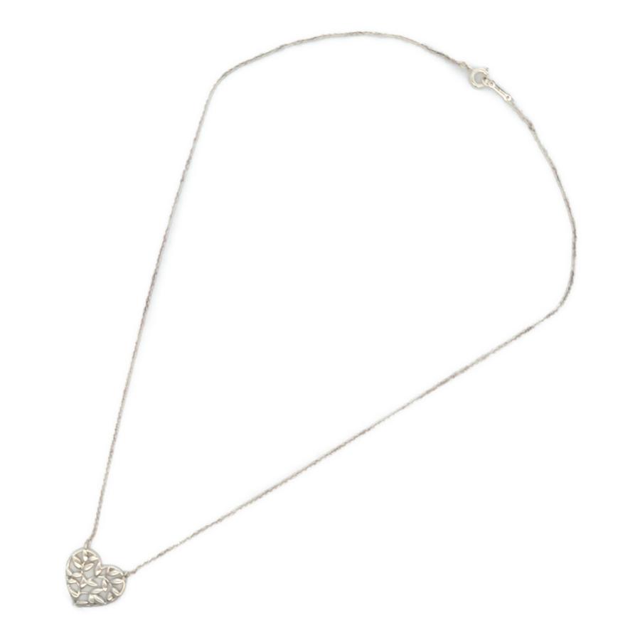 TIFFANY&Co.（ティファニー） 美品 オリーブリーフ ハートモチーフ