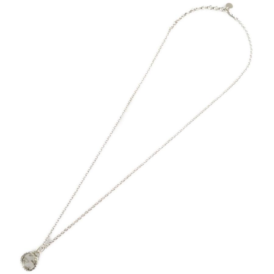 GUCCI（グッチ） Gロゴ ネックレス ペンダント Sv925-7.0g シルバー