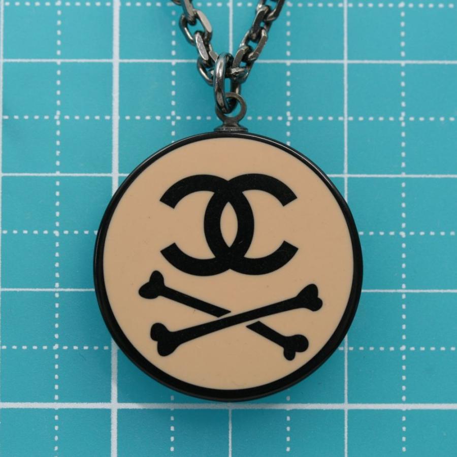 CHANEL シャネル ココマーク・スカル・クロスボーンネックレス CHANEL シャネル ココマーク・スカル・クロスボーンネックレス