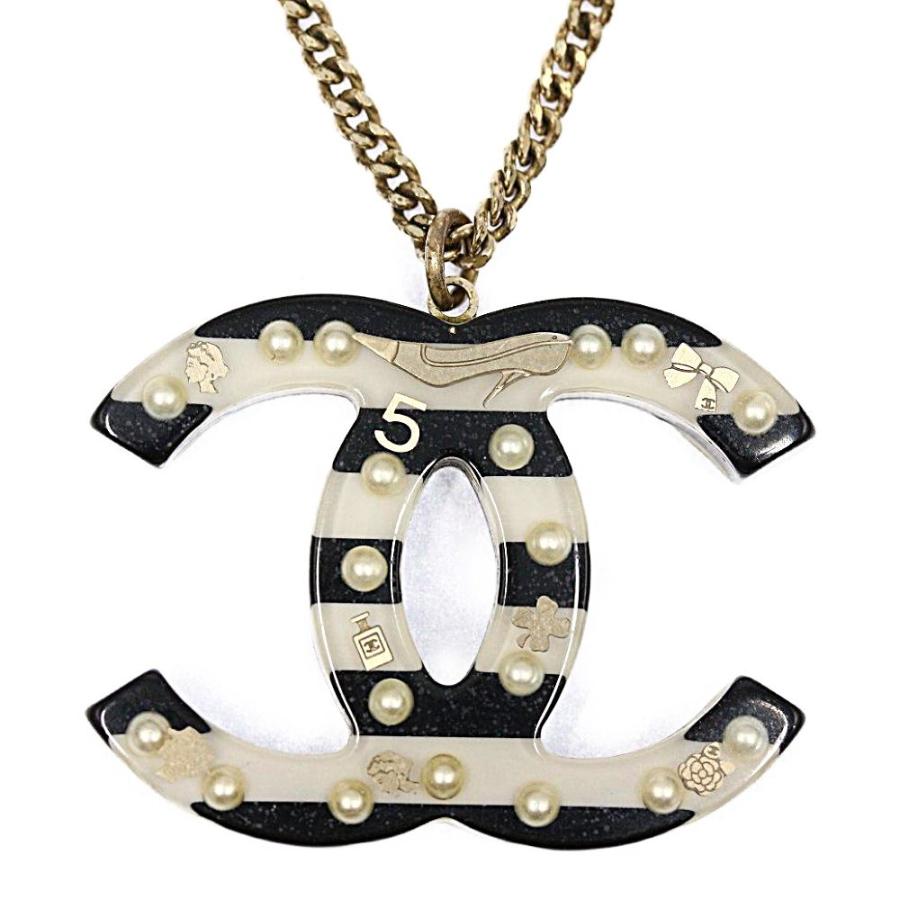 CHANEL（シャネル） アイコン・ボーダー・ココマークレジンネックレス