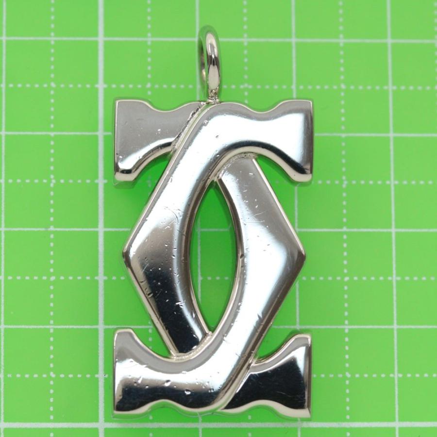 美品】カルティエ ネックレス￼ ペンダント マストライン レディース Cartier カルティエ マストライン・2C・チャームネックレス