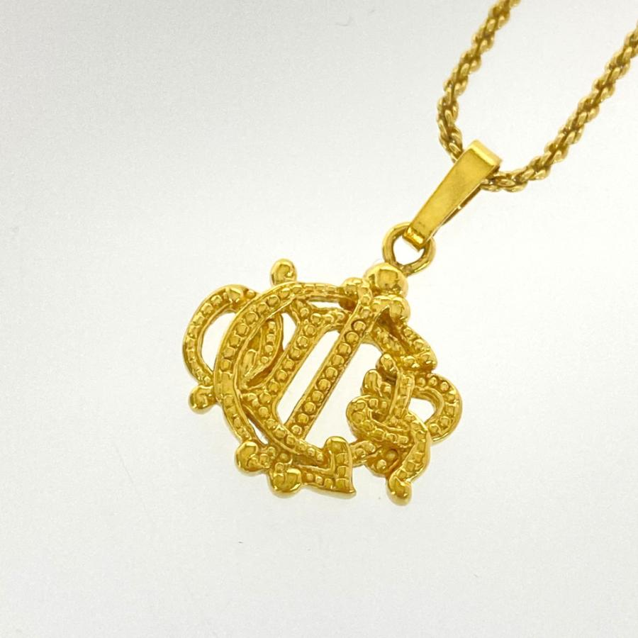 クリスチャンディオール エンブレムロゴネックレス・ペンダント