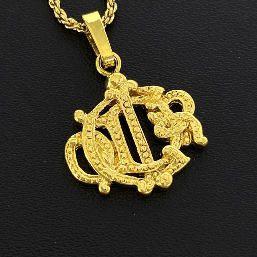 クリスチャンディオール エンブレムロゴネックレス・ペンダント