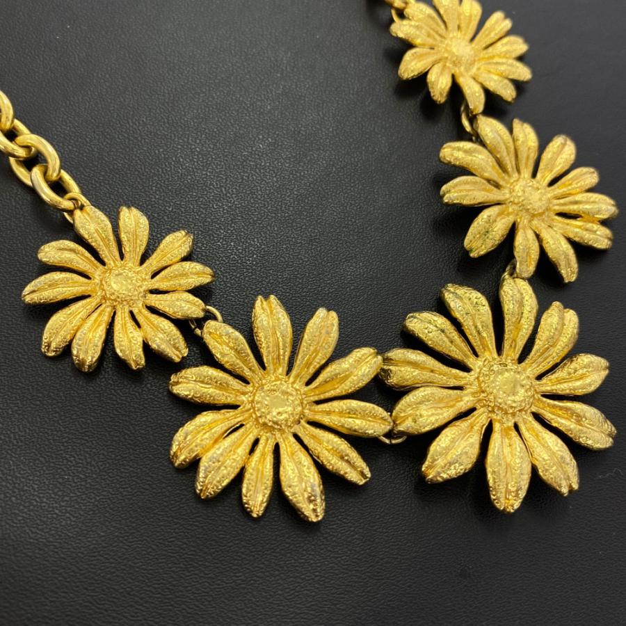 美品】KENZO ケンゾー ネックレス ヴィンテージ マーガレット フラワー