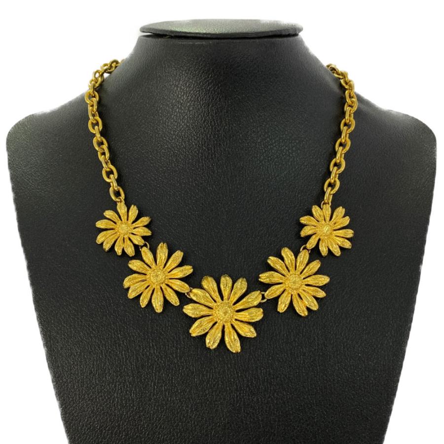 【美品】KENZO ケンゾー ネックレス ヴィンテージ マーガレット フラワー KENZO ケンゾー フラワー マーガレットチェーンネックレス