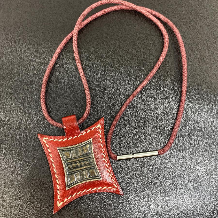 HERMES エルメス トゥアレグ・コードネックレス・ペンダント HERMES エルメス トゥアレグ・コードネックレス・ペンダント