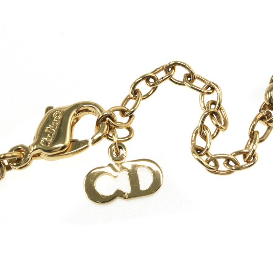 美品 ディオール Christian Dior ゴールド イルカ ネックレス 【公式通販】