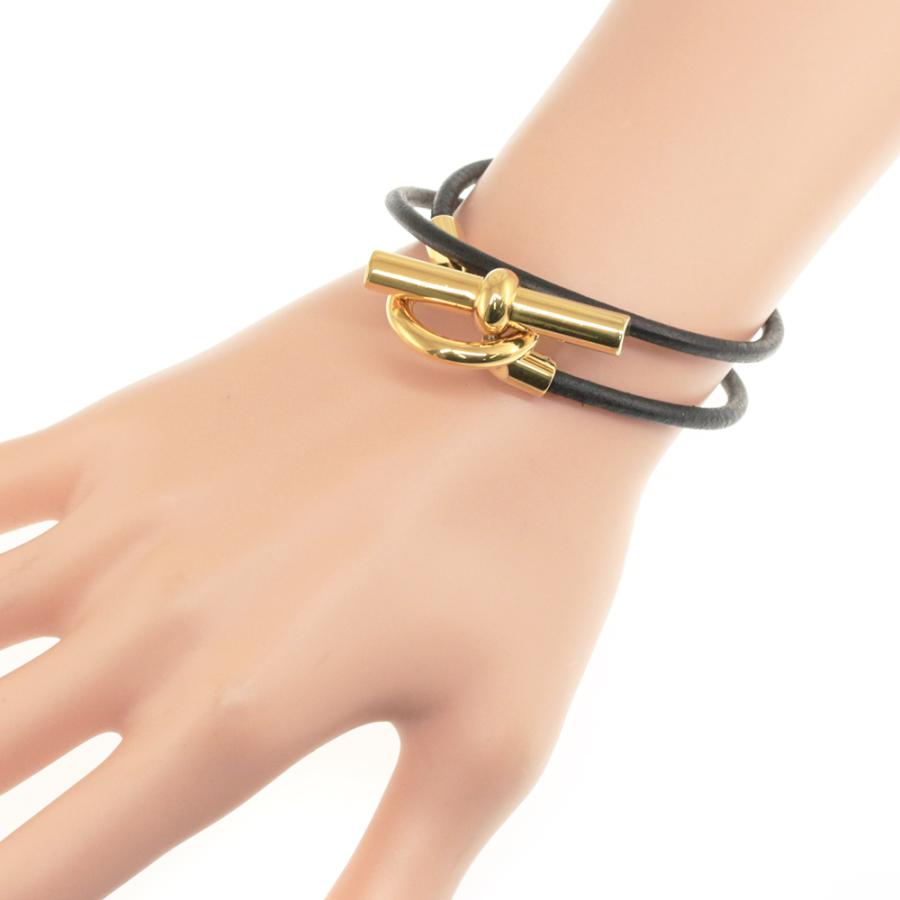 HERMES エルメス グレナン・グレナンダブルラップレザーコード HERMES エルメス グレナン・グレナンダブルラップレザーコード