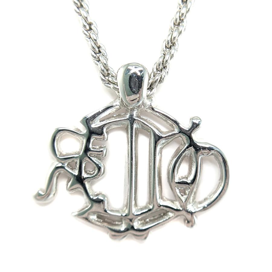 クリスチャンディオール　ヴィンテージ エンブレム ネックレス Christian Dior クリスチャン ディオール ネックレス ゴールド