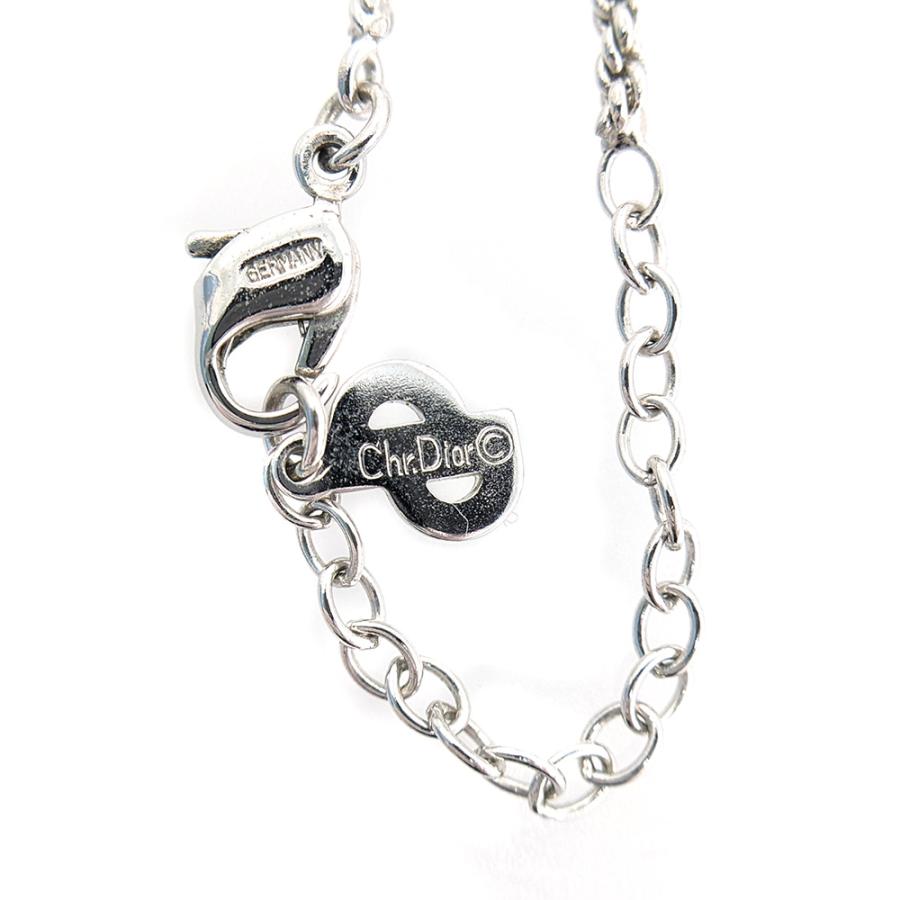 クリスチャンディオール エンブレムロゴペンダントネックレス