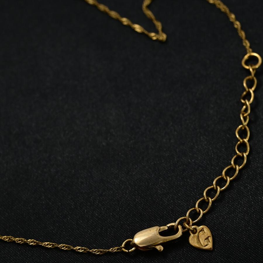 grosseグロッセ？パールラインストーンペンダントネックレス Grosse Glace グロッセ グラッセ フェイクパール クローバー