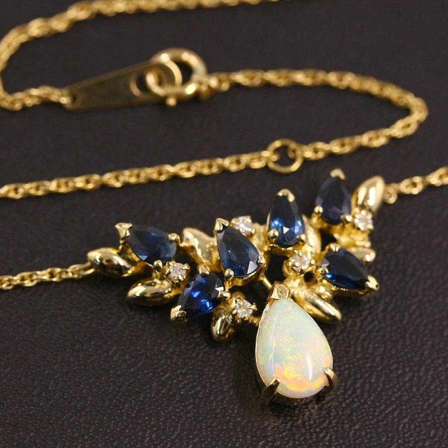 11945 GIVENCHY ダイヤモンドモチーフ ネックレス ダイヤモンド プラチナネックレス(万年草モチーフ/4月誕生石