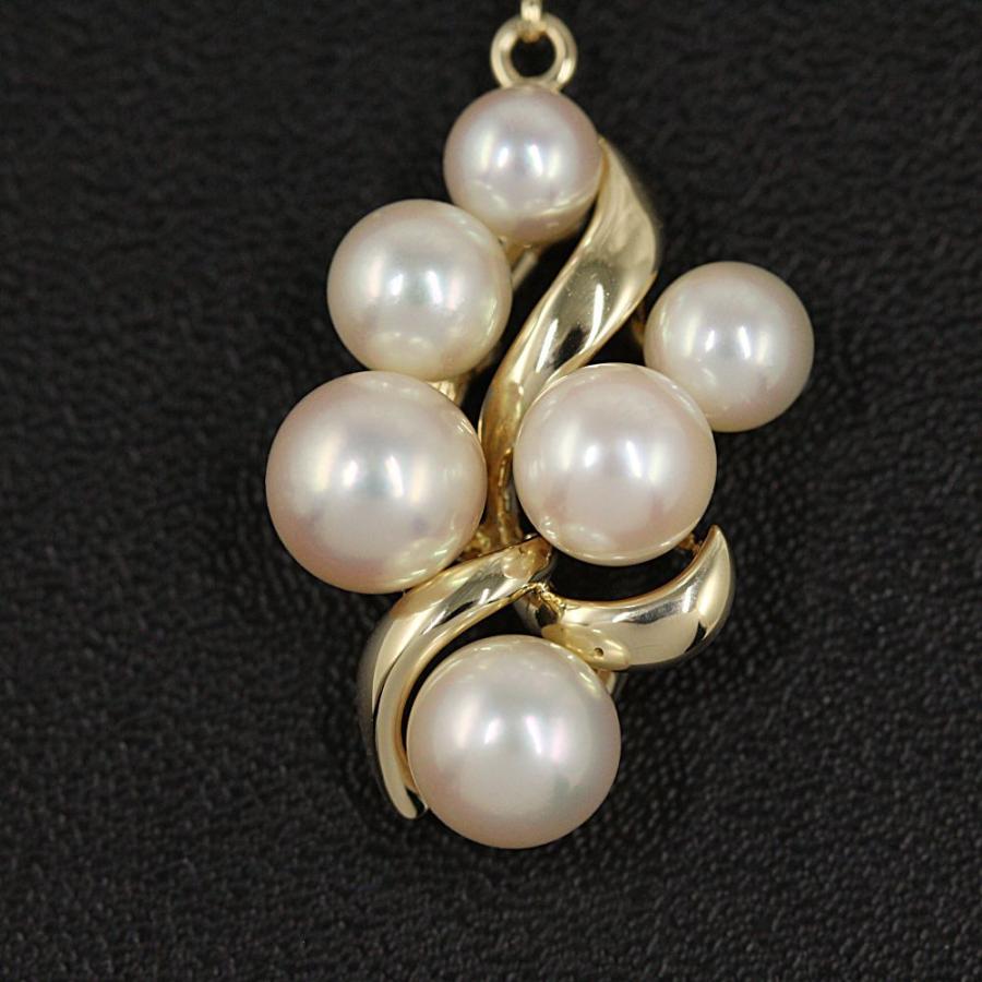 MIKIMOTO（ミキモト） 葡萄モチーフ アコヤ真珠 パールネックレス