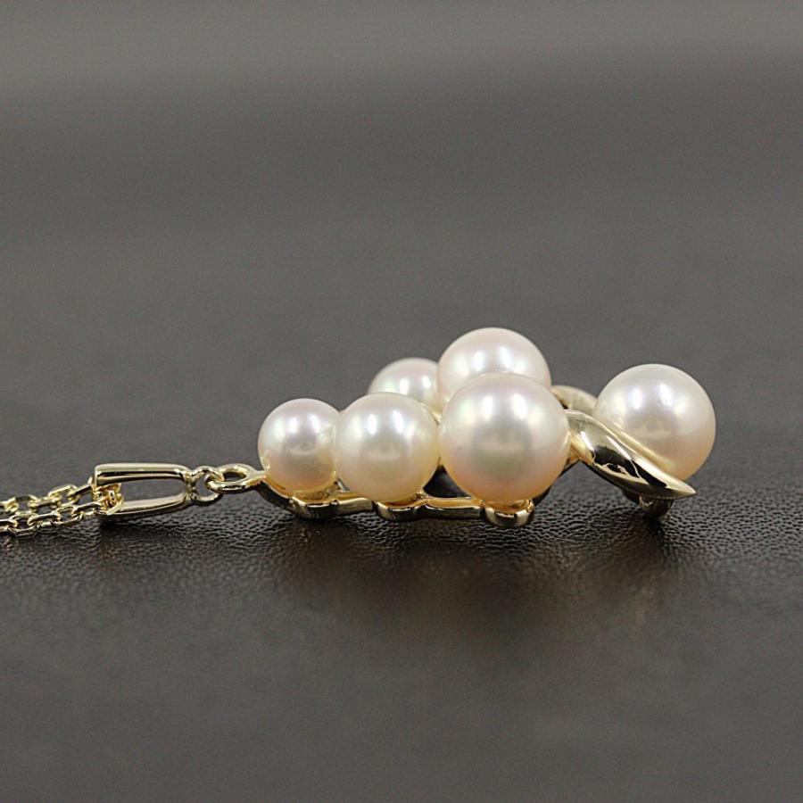 【未使用品】✨MIKIMOTOミキモト パール　本真珠　ネックレス　葡萄 MIKIMOTO（ミキモト） 葡萄モチーフ アコヤ真珠 パールネックレス