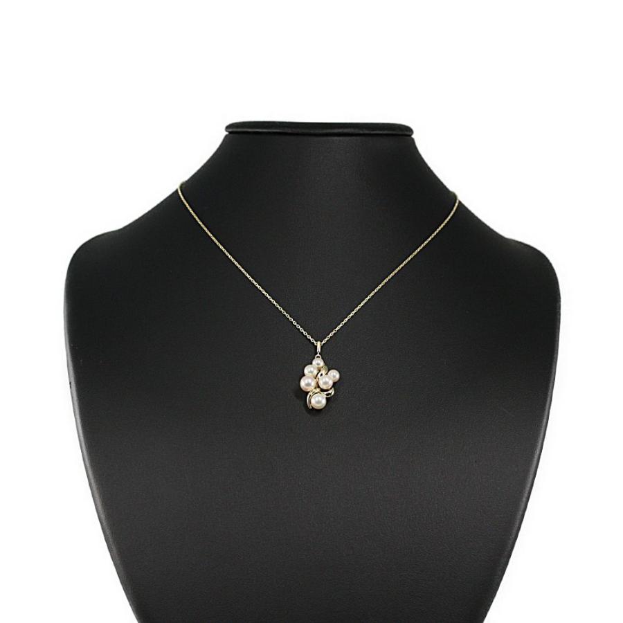 MIKIMOTO（ミキモト） 葡萄モチーフ アコヤ真珠 パールネックレス