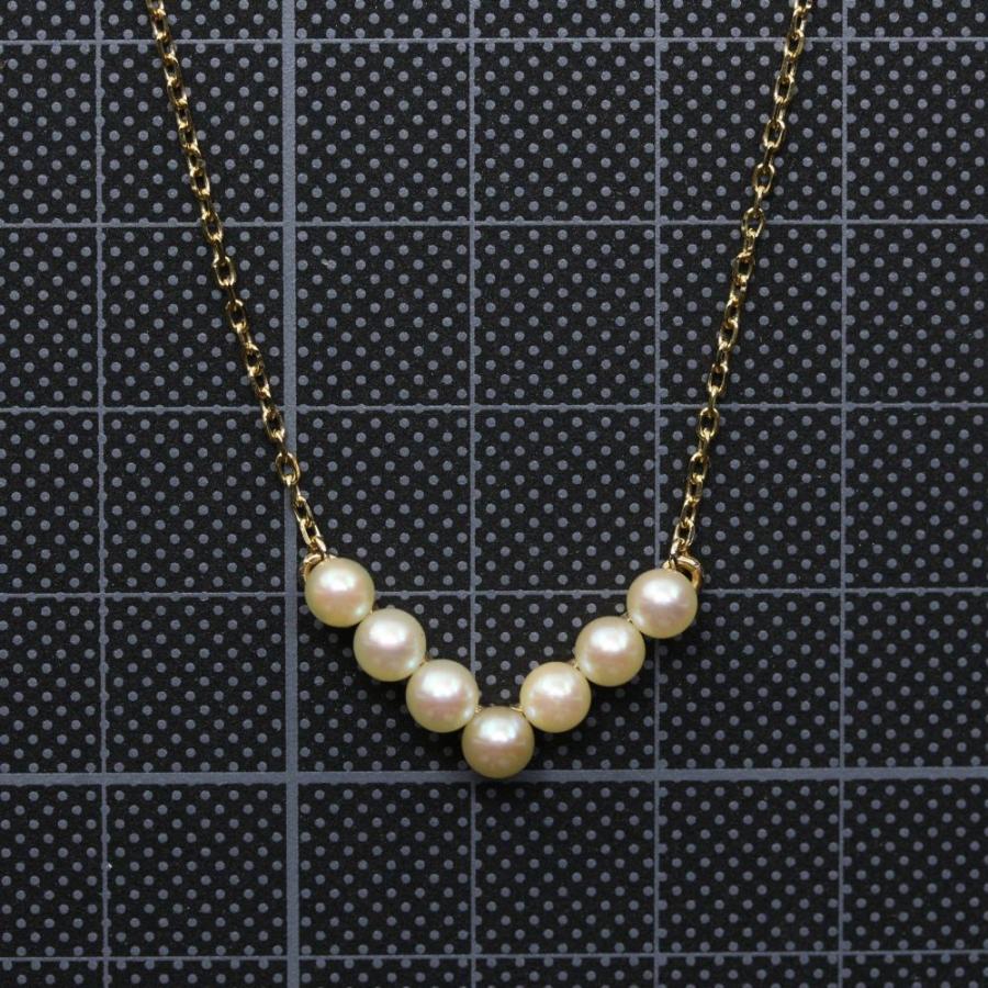 TASAKI(タサキ・田崎真珠) 11P アコヤ真珠/パール Vモチーフ TASAKI(タサキ・田崎真珠) 11P アコヤ真珠/パール Vモチーフ