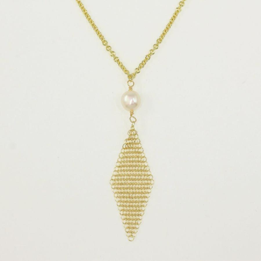 Tiffany & Co. メッシュ フリンジ ペンダント　パールメッシュ Tiffany & Co. メッシュ フリンジ ペンダントパールメッシュ