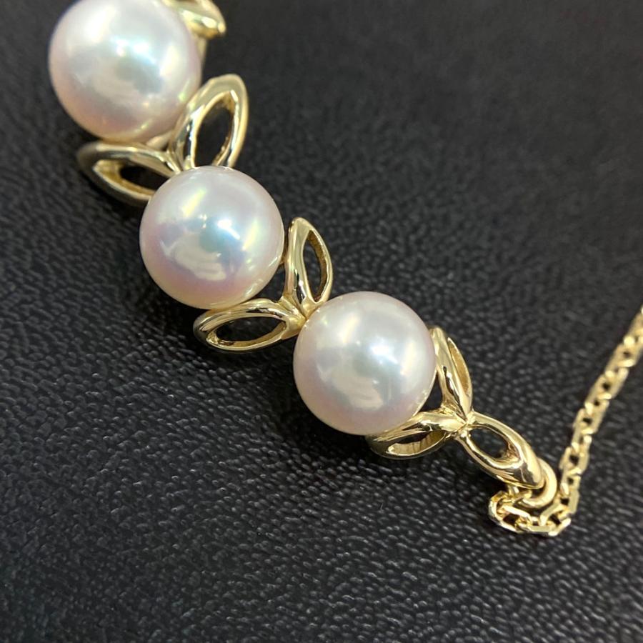 MIKIMOTO（ミキモト） 5P・アコヤ真珠/養殖真珠（パール）リーフ 
