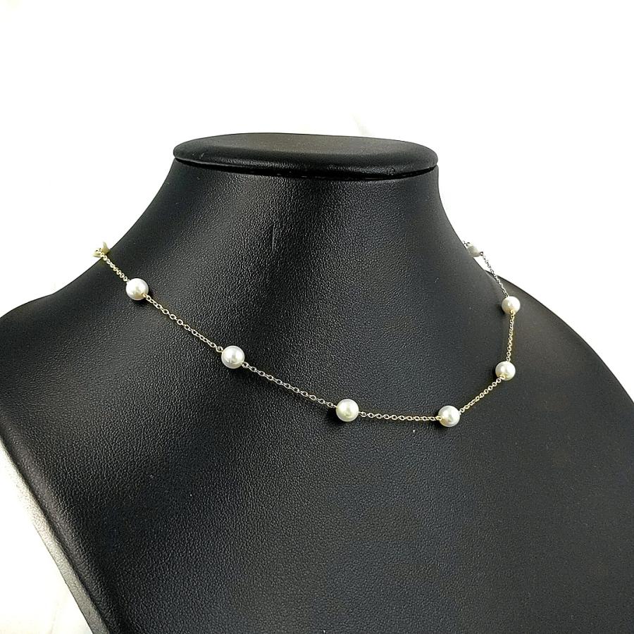 ミキモト　ベビーパールネックレス MIKIMOTO】ベビーパールネックレス｜Yahoo!フリマ（旧PayPayフリマ）