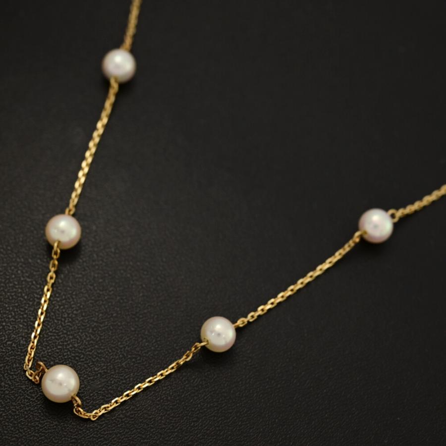 ステーションセッティング 7P・アコヤ真珠/パール ネックレス  