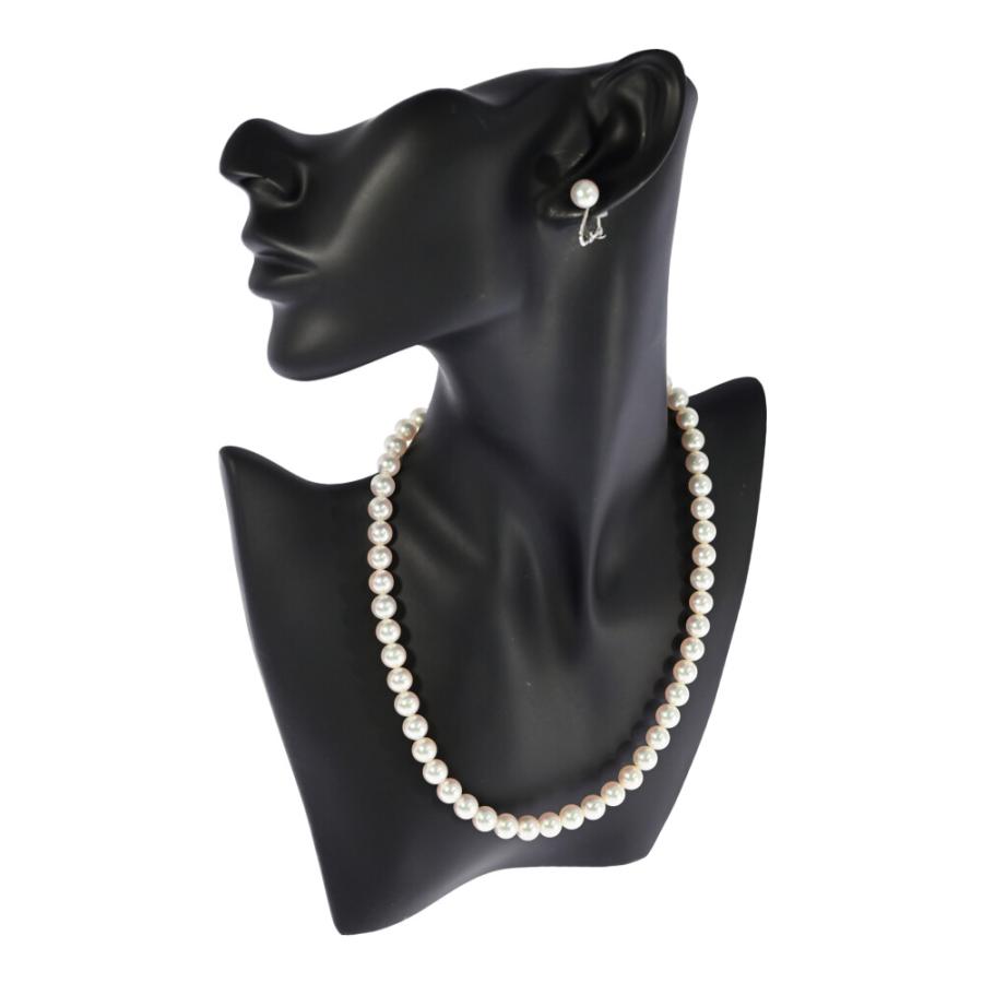 Φ7.5-8.0mm 7.7mm イヤリングセット・アコヤ真珠/真珠 パール