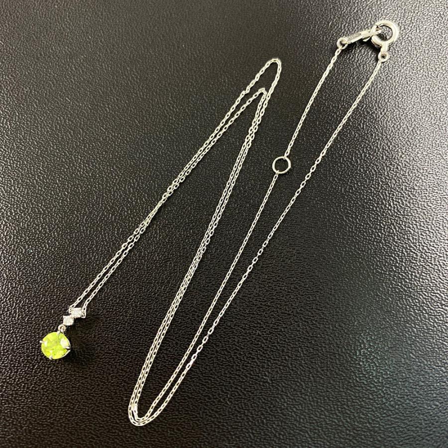 スタージュエリー CROSSING STAR SETTING 1Pペリドットダイヤモンド