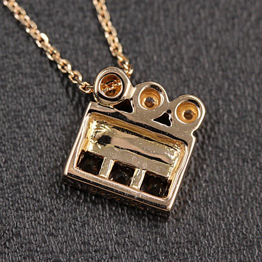 ヴァンドーム青山 スモーキー・クォーツ・ダイヤモンドネックレス