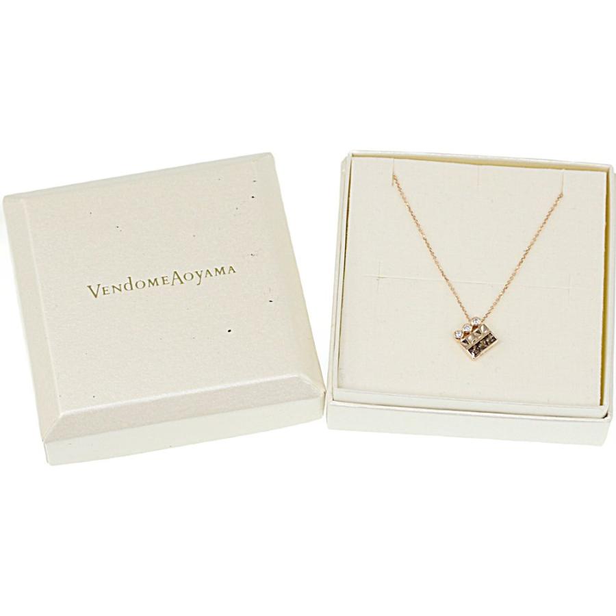 ヴァンドーム青山 スモーキー クォーツ ダイヤモンドネックレス ペンダント 天然 K18pg ピンクゴールド Vendome Aoyama H0807 Nqua0156l リファスタ Yahoo ショッピング店 通販 Yahoo ショッピング