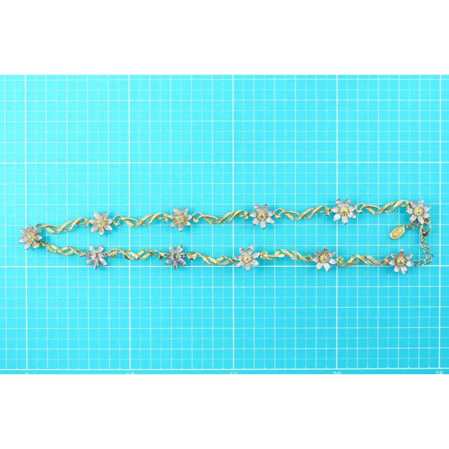 【ラスト1点】 アズタイム(石川暢子) フラワーモチーフ 5P・ダイヤモンドネックレス・ペンダント/K18×Pt900-30.1g/As Time(NOBUKO ISHIKAWA)/208925 【SKC3818165979】(137638円)