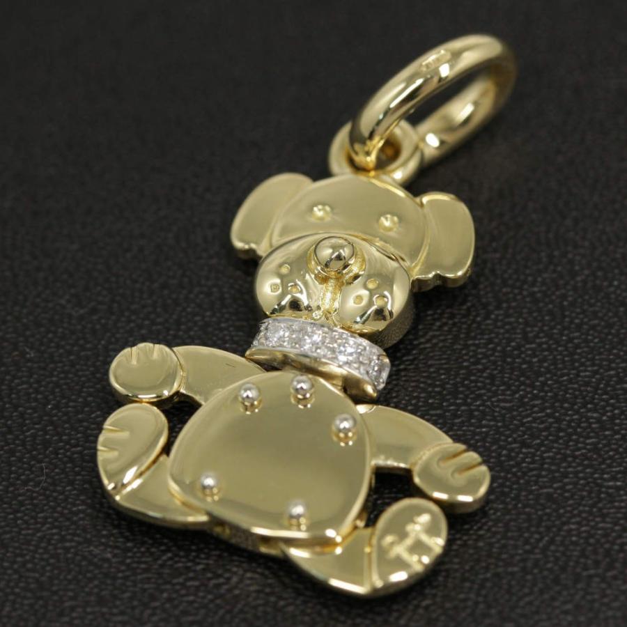 ポメラート アニマルモチーフ 5P・犬・dog・ダイヤモンドネックレス