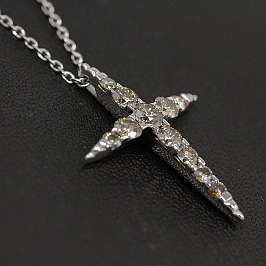 カシケイ ネイキッド クロスモチーフ 11P・ブラウンダイヤモンド 
