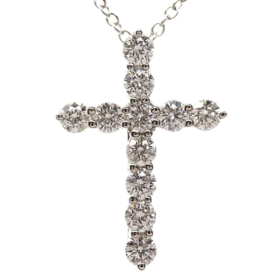 TIFFANY&Co. ティファニー クロス ペンダント(スモール) 11P TIFFANY&Co. ティファニー クロス ペンダント(スモール) 11P