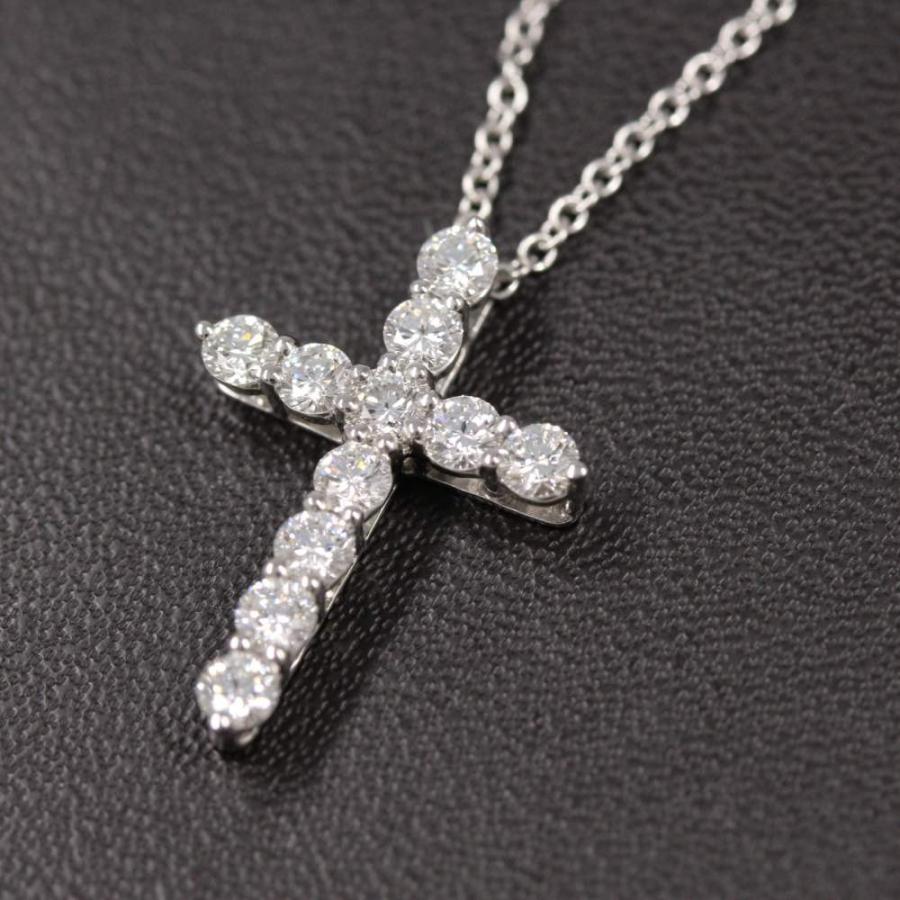 TIFFANY&Co. ティファニー クロス ペンダント(スモール) 11P TIFFANY&Co. ティファニー クロス ペンダント(スモール) 11P
