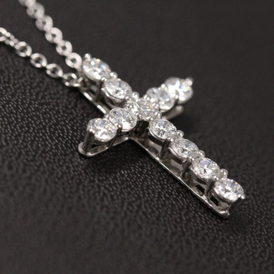 レ*ィ様 TIFFANY/ ティファニー Pt950 クロスダイヤモンド