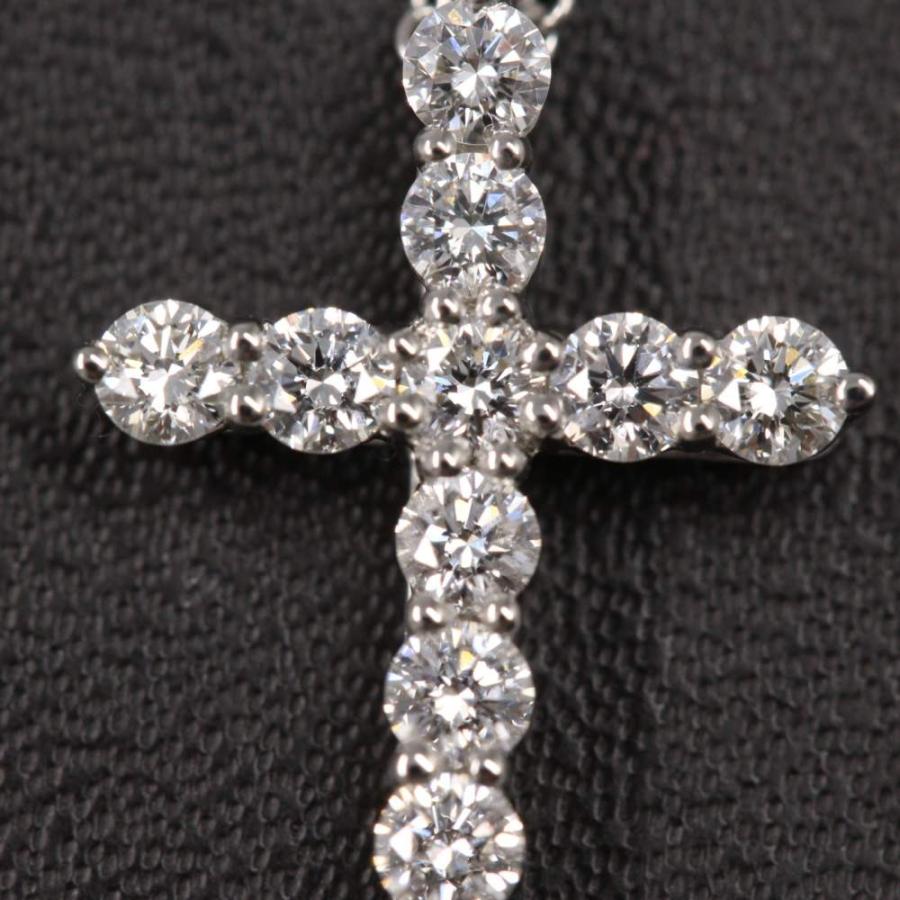 TIFFANY&Co. ティファニー クロス ペンダント(スモール) 11P TIFFANY&Co. ティファニー クロス ペンダント(スモール) 11P