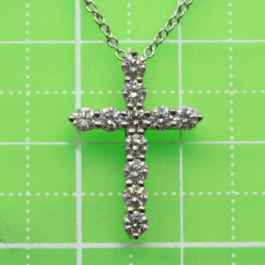 TIFFANY&Co. ティファニー クロス ペンダント(スモール) 11P TIFFANY&Co. ティファニー クロス ペンダント(スモール) 11P