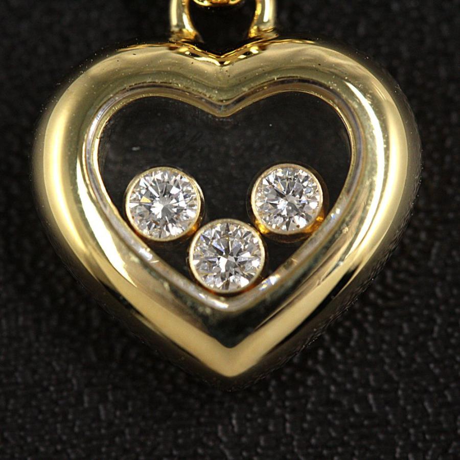 Chopard（ショパール） ハッピーダイヤモンド 3P ハート ネックレス
