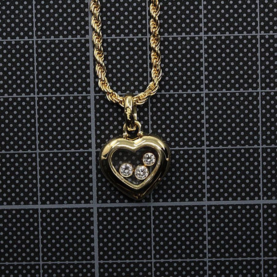 Chopard（ショパール） ハッピーダイヤモンド 3P ハート ネックレス