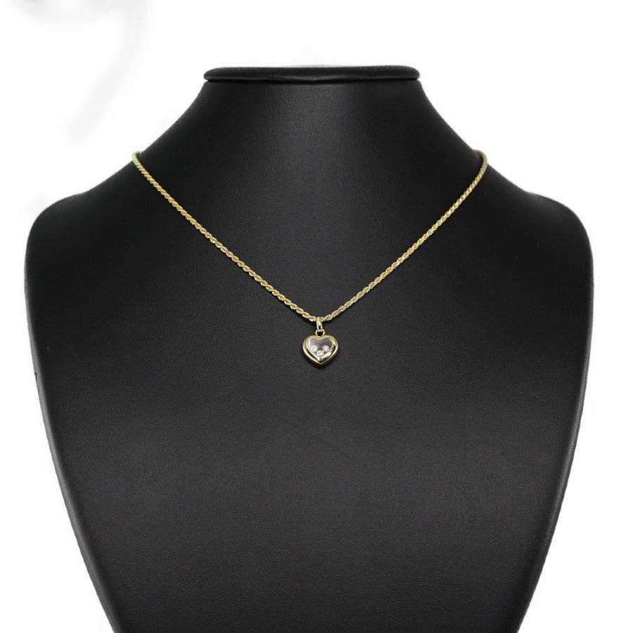 Chopard（ショパール） ハッピーダイヤモンド 3P ハート ネックレス